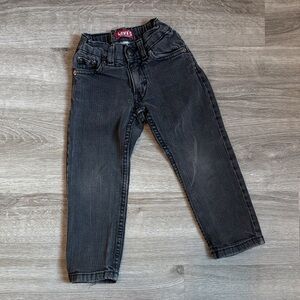 Levi's 511 Skinny toddler boys black denim jeans